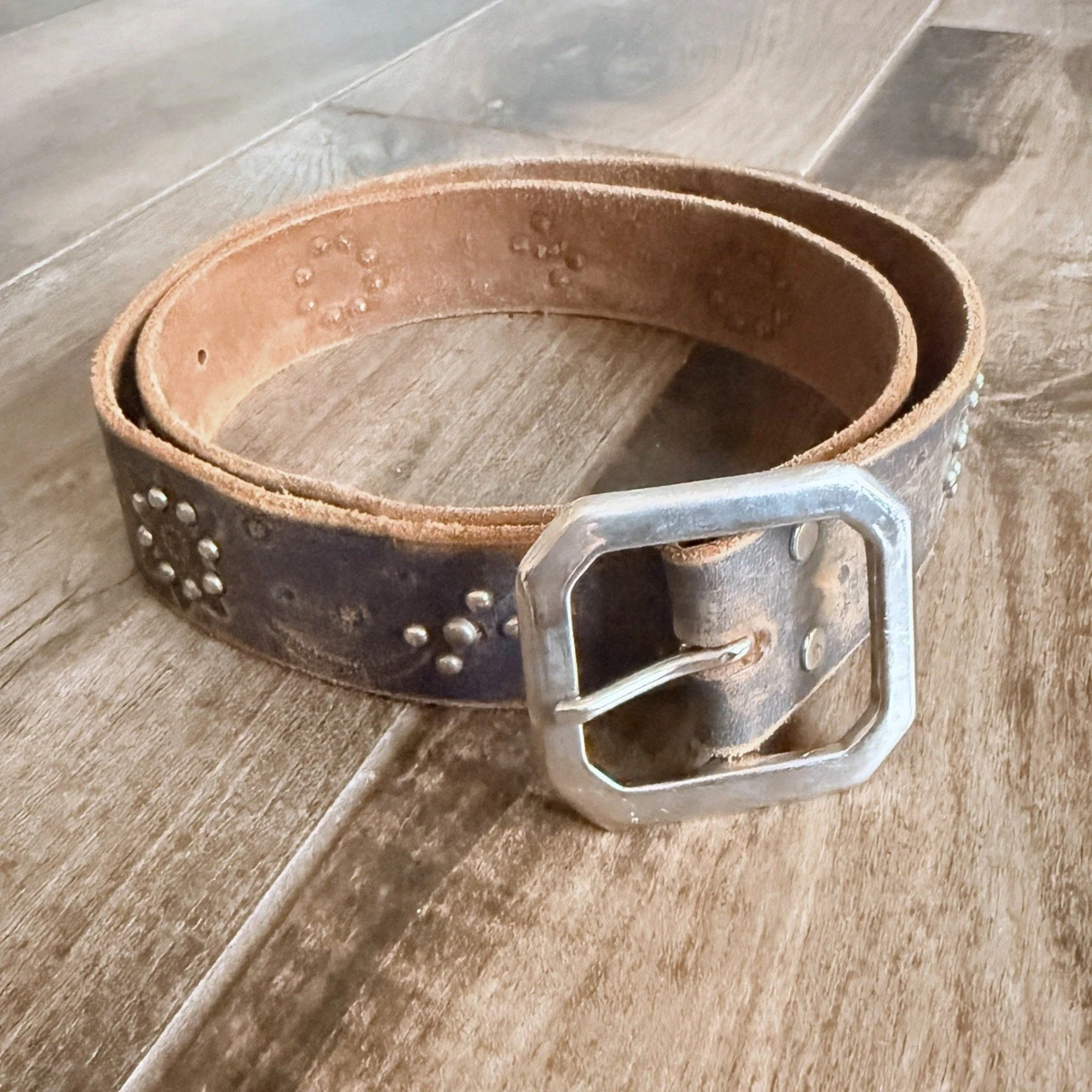 Leather Medium Blue Belts for Women for sale | eBay