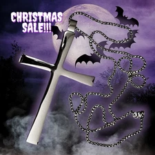 Ozzy Osbourne Cross Necklace Stainless Steel Pendant 🎄 CHRISTMAS SALE!!!!! 🎄🎅