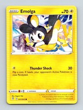 Emolga 057/203 Common SWSH07: Evolving Skies Pokemon Near Mint