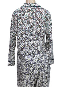 Victoria&rsquo;s Secret Women&rsquo;s Pajama Set Sleepwear Animal Print Button Front Size M