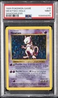 1999 POKEMON GAME SHADOWLESS #10 MEWTWO-HOLO PSA 9