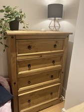 Corona Dunelm Wooden Chest of Drawers RRP £229 