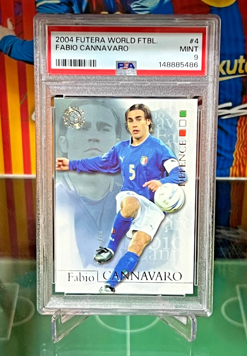 2004 Futera World Football - Fabio Cannavaro #04 for sale | eBay