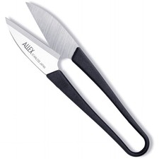 ALLEX Japanese Thread Snips for Sewing and Embroidery 4.1" Medium, Black