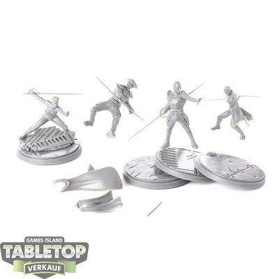Star Wars: Shatterpoint - 4x Jedi Hunters Squad Pack - unbemalt