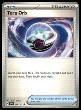 Tera Orb 189/191 Uncommon Surging Sparks Pokemon NM