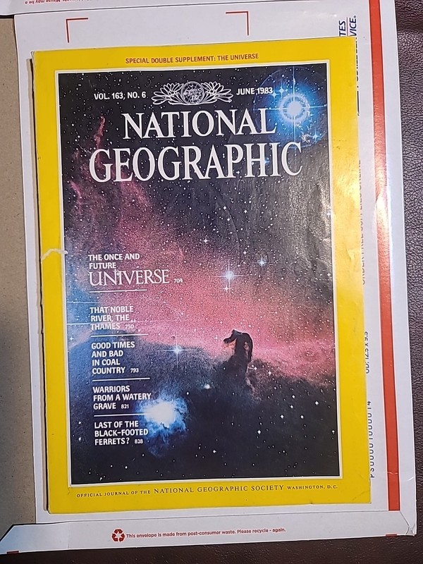National Geographic June 1983 – Wildlife, Archaeology & Environment – Vintage...