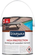 STARWAX - High Protection Saturator for Wooden Decking - Nourishes, Enhances, P