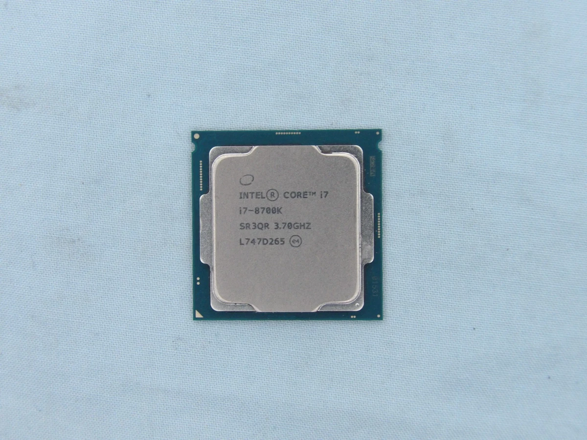Intel Intel Core i7-8700K Processor Model Computer Processors LGA