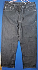 Ecko Unlimited Baggy-Fit Men's Denim Black Jeans Size 36 Y2K Hip-Hop