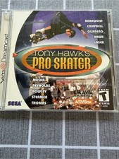 Tony Hawks Pro Skater Game for Sega Dreamcast CD and Case