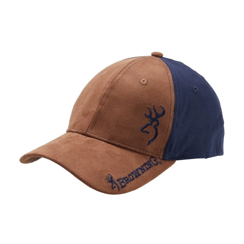 Browning Sean Baseball Cap Hat - Navy/Brown - One Size
