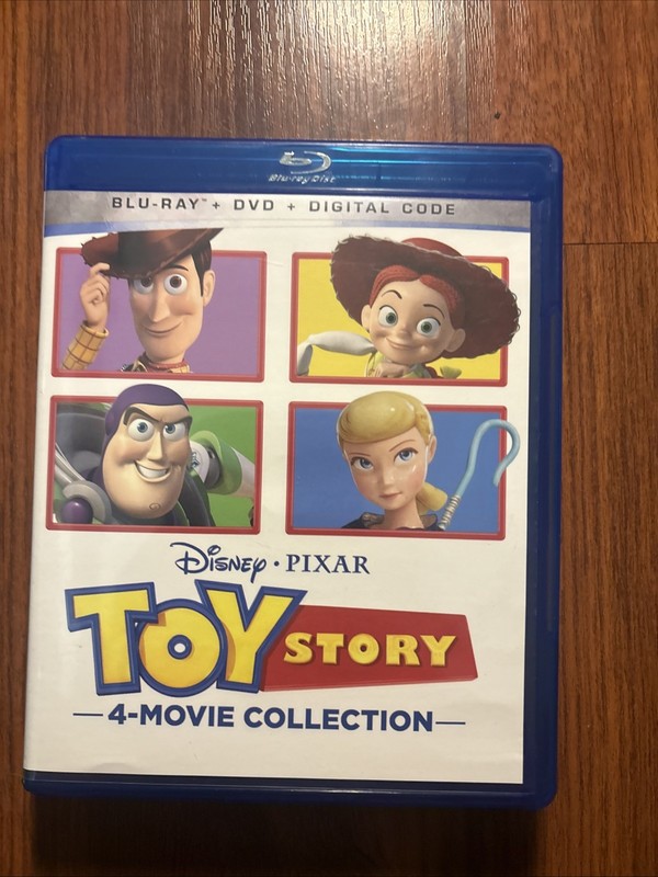 Toy Story (4-Movie) Collection (Blu-ray + DVD + Digital) Disney Pixar - New