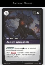 Ancient Warmonger SFD 131/221 UC  Card Spiritforged