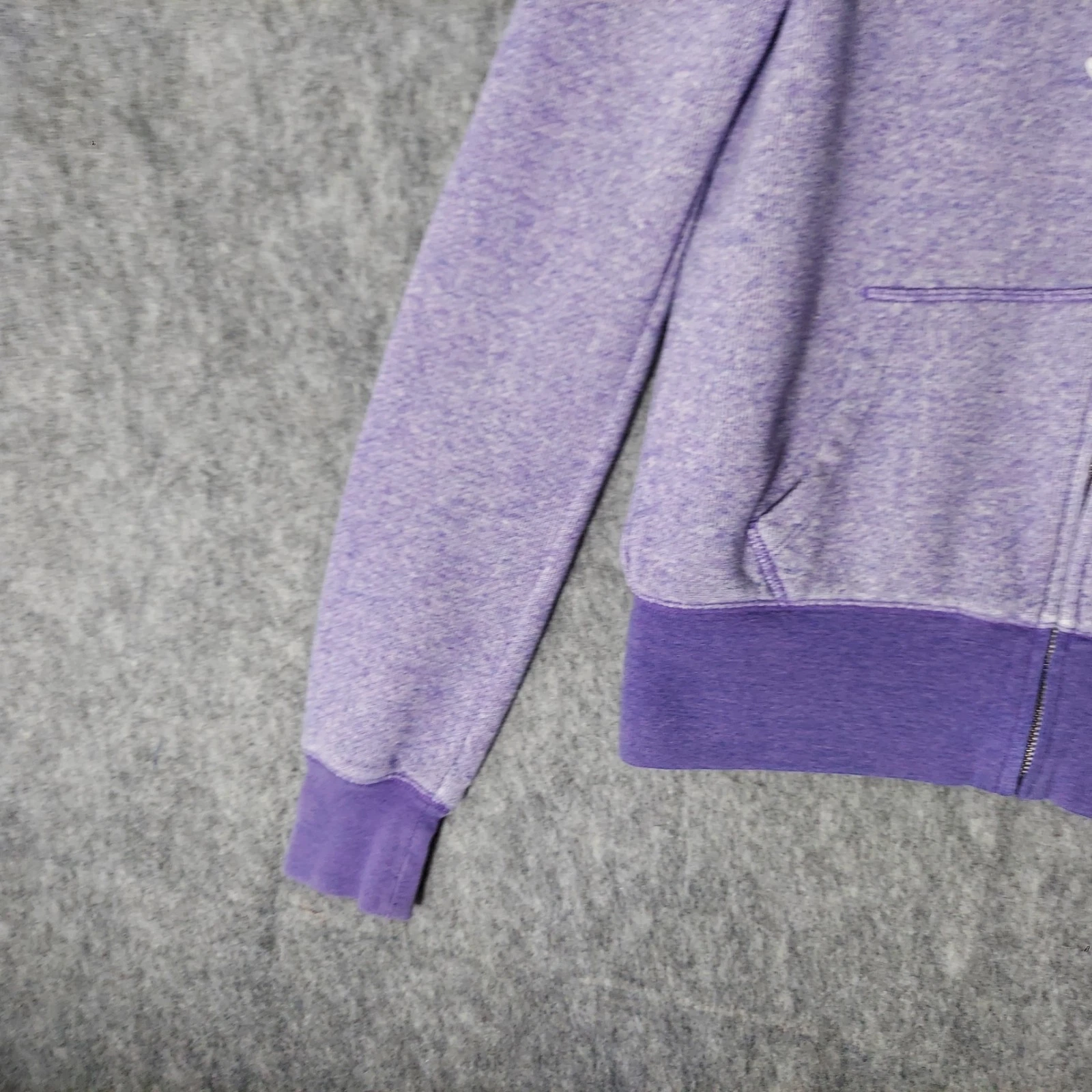 UNDERCOVER Felpa con cappuccio Y2K Victorias Secret rosa M cerniera grande logo tasche viola tempo libero