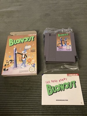 Blowout - Nintendo NES Game - CiB - PAL B - Very Good Condition