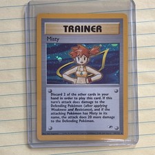 Misty 18/132 Gym Heroes 1999 Trainer Holo Rare Unlimited English Pokémon TCG on eBay