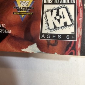 Wrestlemania The Arcade Game Sega Saturn CIB FOAM INSEET REG CARD TESTED WORKING