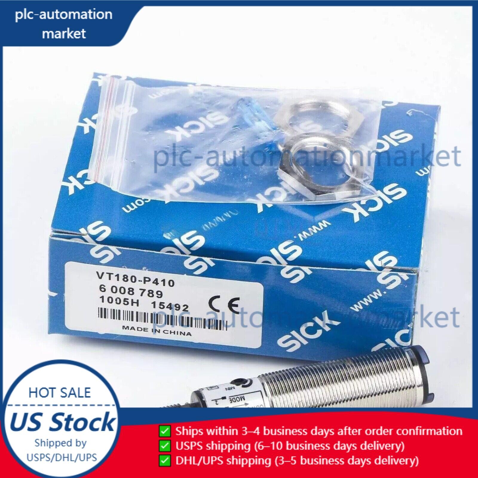 New SICK VT180P410 VT180-P410 6008789 OPTEX PHOTOELECTRIC PROXIMITY 12-24V DC