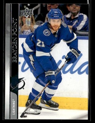 2020-21 Upper Deck - #163 Brayden Point - Tampa Bay Lightning