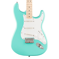 Used Squier Sonic Stratocaster HT Electric Guitar - Sea Foam Green