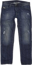 Diesel Darron  Herren Blau Straight Regular  Jeans W37 L32 (84867)