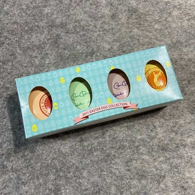 2011 Commemorative Obama White House Easter Eggs - Box Set of 4 - New in Box!