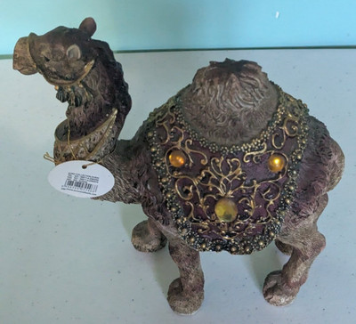 Camel Figurine Resin 8'' Tall Euro Collection