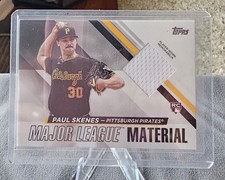 2024 Topps Update Major League Material #MLMU-PS Paul Skenes Pirates RC