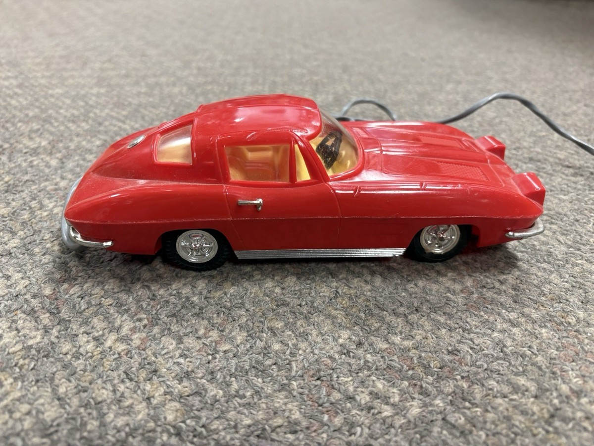 Vintage Marx Battery Operated Remote Control Red Corvette Sting