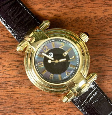 Never Worn Brillier Klassique Quartz Analog Women's Watch 31-02. GT. New Batt.