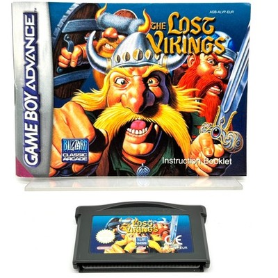 Nintendo Game Boy Advance GBA - The Lost Vikings - Modul + Anleitung