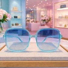 Sunglasses Women Blue Aesthetic Shades UV Protection For women