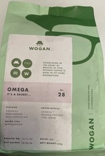 Wogan Coffee OMEGA No. 28 Wholebean Coffee 200g - BB 05/26 sealed new 39.95 per kilo