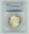 1881-S PCGS MS63PL Morgan Silver Dollar