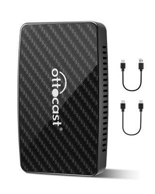OTTOCAST Play2Video Pro, Android CarPlay Ai Box & Wireless CarPlay Adapter & ...