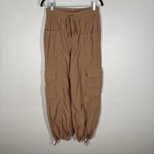 Aerie Women S Toasty Cotton Casual High Waisted Go-For-It Baggy Cargo Pant