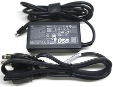 Genuine HP Laptop Charger AC Power Adapter L65505-003 L67440-001 USB-C 65W