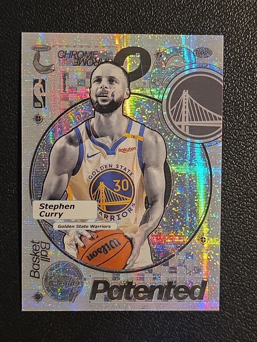 🍿 🍿 2025-26 Topps Chrome - Stephen Curry Patented - Case Hit 🔥 🍿 🍿