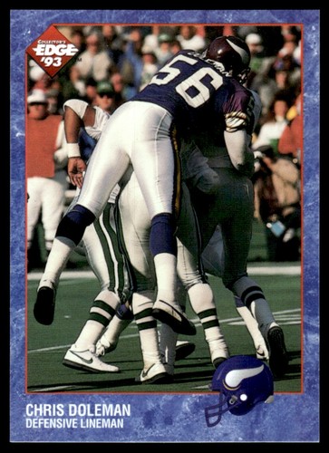 Chris Doleman #128 1993 Collector's Edge card
