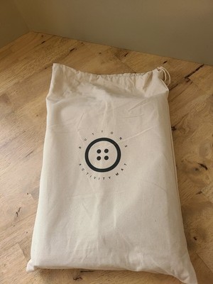 Buttons Brand Easy Wipe  Sedona Actvity Mat With Canvas Draw String Bag
