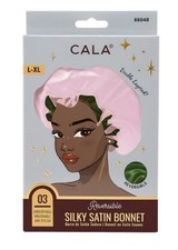 Silky Satin Bonnet Pink Avocado