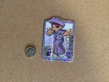 2003 Y2K ODM ZUM Brand Imports Prism Holo Girl Power Vending Sticker Work It