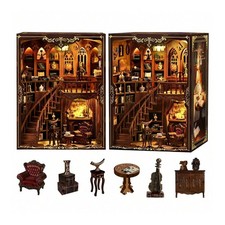 Book Nook Kit 3 D Wooden Puzzle Ancient Rhyme Library Ages 14