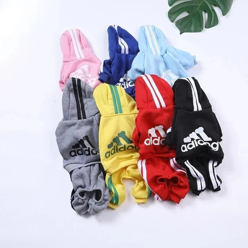 Warm Pet Jumpsuit Winter Dog Clothes Soft Cozy Outfit for Small Medium Dogs USA - Image 3 of 4