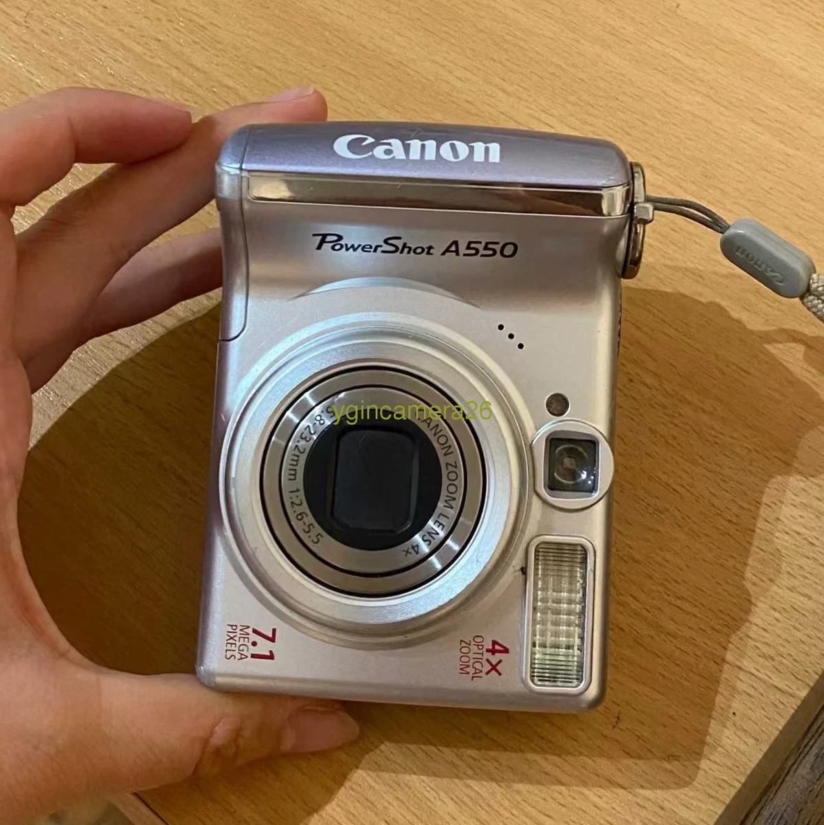 Canon PowerShot Digital Powershot A550 1-4.9x Digital Zoom Cameras