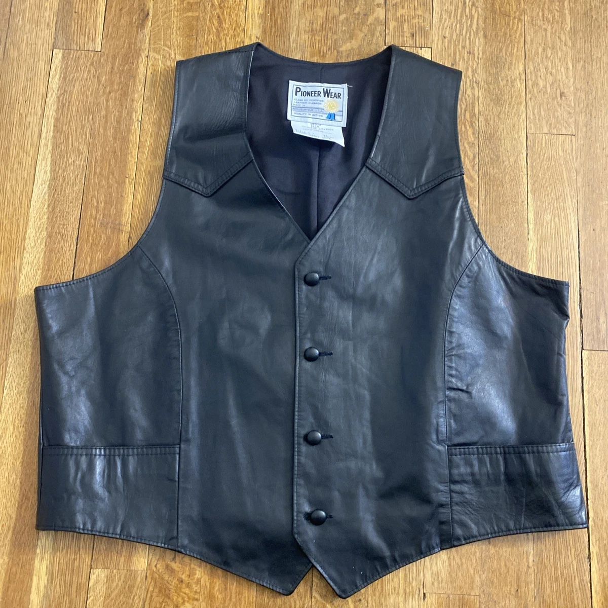 Leather 1980s Vintage Vests for Men for sale | eBay