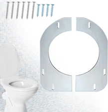 Gisafai Toilet Flange Support Plate Closet Flange Floor Repair Ring Bracket Exte