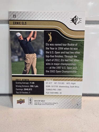 2012 Upper Deck SP Golf Retail #1-80 Base + Rookie Ext Ser & Sapphire Parallels - Picture 43 of 141