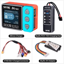 SkyRC B6 neo/neo+ Charger DC 200W PD 80W LiPo Battery Balance Charger Discharger